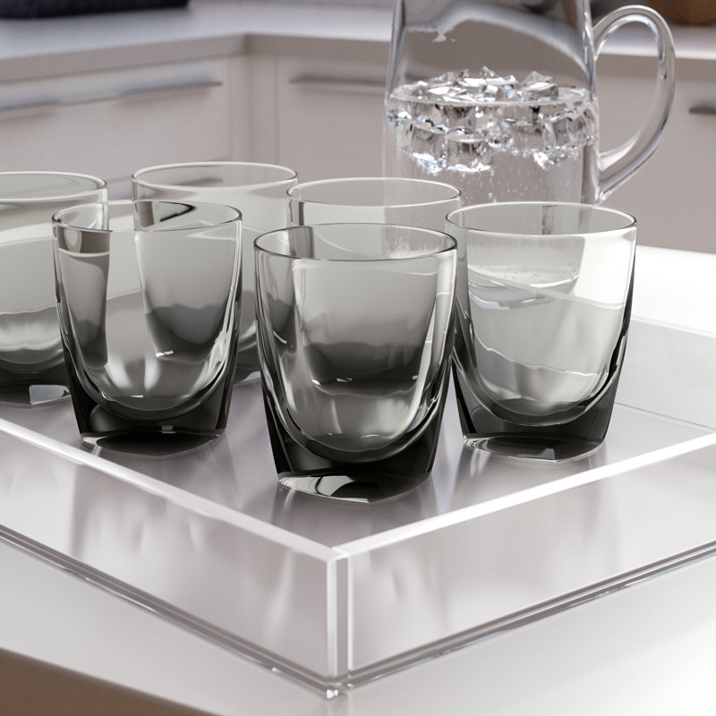 Ivy Bronx Cray Iced 16 oz. Acrylic Drinking Glass & Reviews Wayfair